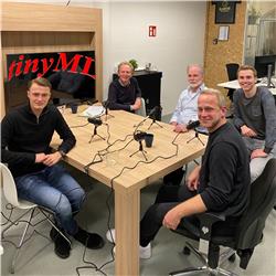 André Gerver, Jeroen Reiber, Kasper Tiebie en Sjoerd Sas over tinyML