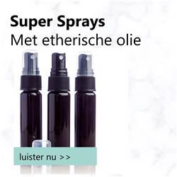 Super Sprays met etherische olie 