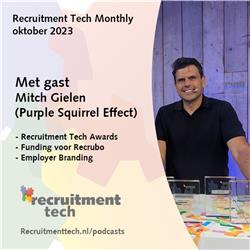  Recruitment Tech Monthly oktober met Purple Squirrel Effect-directeur Mitch Gielen 