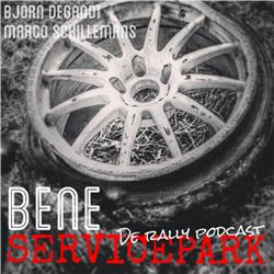S02E22 | BENE Servicepark De Rallypodcast, oa WRC Japan met Gregoire Munster, BRC Condroz rally en hoe is het met Kevin Abbring