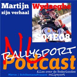 S04E08 NL Rallysport Podcast | Martijn Wydaeghe, zijn verhaal SPECIAL