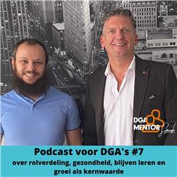 Podcast voor DGA's #7 Cor Spronk in gesprek met Sherif el Zeiny - over rolverdeling, gezondheid, blijven leren en groei als kernwaarde