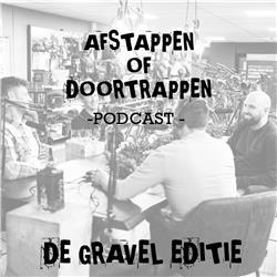 Alles over gravel in deze 'Afstappen of doortrappen' podcast bij Egberts fietsen in Borger.