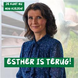 Esther Ouwehand is terug!