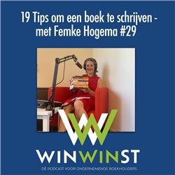 19 tips om een boek te schrijven - met Femke Hogema #29