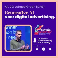 'Generative AI voor digital advertising' met Jaimee Groen (DPG) en Bernd van den Thillart (Today's Milk)