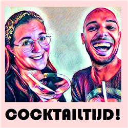 EP22 Cocktailtijd over Podcast en een rood-wit-blauwe laagjescocktail