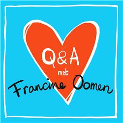 Q&A met Francine, over verslaafd zijn aan je telefoon, wel/niet aan de pil en het nieuwe boek. 