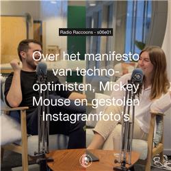 S06E01 - Over het manifesto van techno-optimisten, Mickey Mouse en gestolen Instagramfoto's