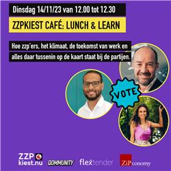 Het ZZPKiest Café: in 30 minuten door de partijprogramma's en zzp-standpunten