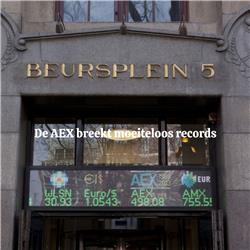 De AEX breekt moeiteloos records