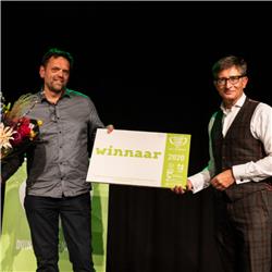 Thomas Clavaux winnaar van de Duurzaamheidsprijs Duin & Bollenstreek 2020