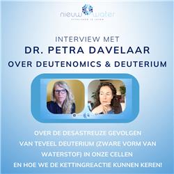 Interview met Dr. Petra Davelaar over Deuterium & Deutenomics