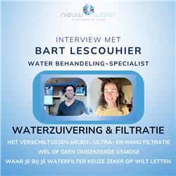 Interview over Waterzuivering & Filtratie met Bart Lescouhier