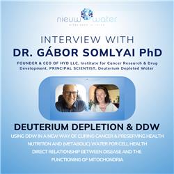Deuterium Depletion & DDW.. Ga´bor Somlyai interview with Giovanne de Legé