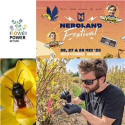 Mei 2023 - FlowerPower De Tuin - Nerdland Festival - Bestuivers met Maxime Eeraerts