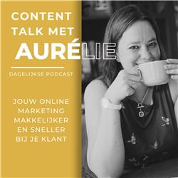 Content talk met Aurélie