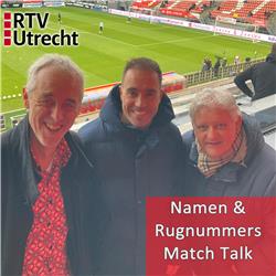 Namen & Rugnummers Match Talk FC Utrecht - FC Volendam 4-2: 'Hadden meer treffers moeten zijn'