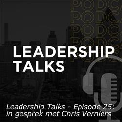 Leadership Talks - Episode 25: in gesprek met Chris Verniers