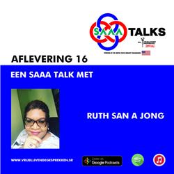 Vrijblijvende gesprekken special SAAA Talks: gesprek met Ruth San A Jong