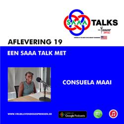 Vrijblijvende gesprekken special SAAA Talks: gesprek met Consuela Maai