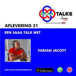 Vrijblijvende gesprekken special SAAA Talks: gesprek met Fabian Jacott