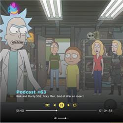 Podcast # 63 | Rick and Morty, God of War, The Gray Man, Resident Evil CANCELLED en meer
