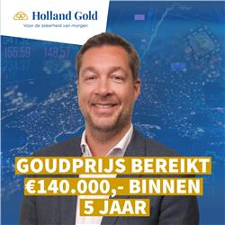 Jeroen Blokland: "goudprijs gaat binnen 5 jaar verdubbelen en einde tijdperk obligaties"