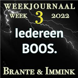Iedereen BOOS, Weekjournaal Week 3
