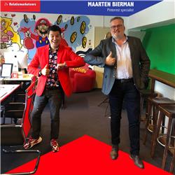 Maarten Bierman in De Relatiemarketing podcast over Pinterest marketing!