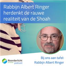 Rabbijn Albert Ringer herdenkt de rauwe realiteit van de Shoah
