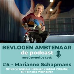 #4 - Marianne Schapmans – Netwerkverbinder ‘Iedereen verdient Vakantie’ bij Toerisme Vlaanderen