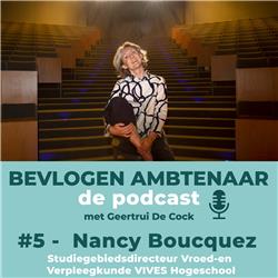 #5 - Nancy Boucquez – Studiegebiedsdirecteur Vroed-en Verpleegkunde VIVES Hogeschool