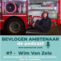 #7 - Wim Van Zele - Zonecommandant Brandweerzone Centrum, Gent en omstreken