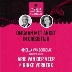 OMGAAN MET ANGST IN CRISISTIJD: Arie van der Veer en Rinke Verkerk.