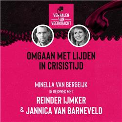 OMGAAN MET LIJDEN IN CRISISTIJD: Reinder IJmker en Jannica van Barneveld.