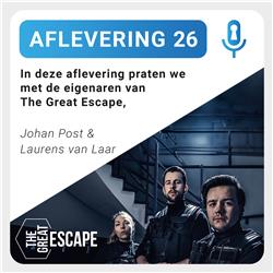 Aflevering 26: Johan Post & Laurens van Laar - The Great Escape