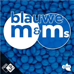 Blauwe M&M's