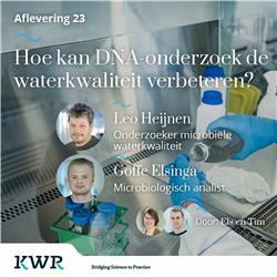 Aflevering 23 - Hoe kan je met DNA-onderzoek de waterkwaliteit verbeteren? Met: Heijnen en Elsinga
