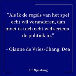 Go Vote #2: Ojanne de Vries-Chang (D66)