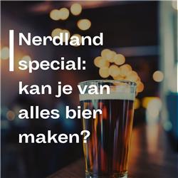 #30 Nerdland special - Cafépraat over of je van alles bier kan maken met Denis (De wilde brouwers)