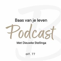 Baas Van Je Leven Podcast 077 - Actie verslaat perfectie.
