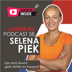 Podcast 58 - Selena Piek praat over ups and downs, geld, liefde en topsport