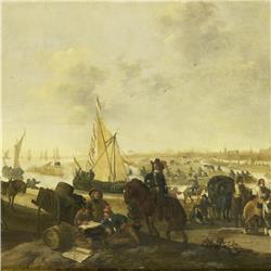 Militaire patronage bij Constantijn Huygens