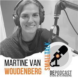 #55 Talenten zijn bijvoorkeur jong. Martine van Woudenberg ontdekte haart talent voor het beachtennis op 37 jarige leeftijd., Verder komt Martine op voor vrouwen in de sport