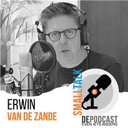 Erwin van der Zande de bedenker en hoofdredacteur van Bright te gast in Small Talk de podcast