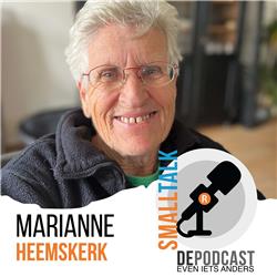 Marianne Heemskerk met 79 jaar nog steeds de passie voor training geven.