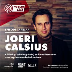 #17.1 [recap] Joeri Calsius (PhD. klinisch psycholoog) over psychosomatische klachten