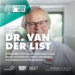 #18 Dr. Maarten van der List (orthopedisch chirurg) over Subacromiaal Pijnsyndroom