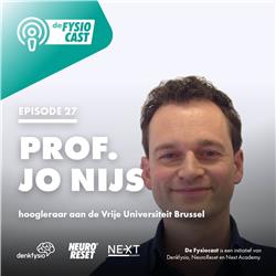 #27 prof. Jo Nijs over stressmanagement bij de aanhoudende pijnklacht